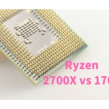 Ryzen 2700X vs 1700