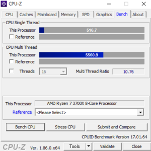 LUV MACHINES AGシリーズ CPUZ Ryzen 7 3700X