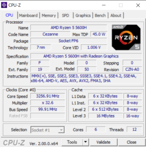 GALLERIA XL5R-R36 5600H,ドスパラ,レビュー,ブログ,評価,性能,感想,ベンチマーク,CPU,Ryzen 5 5600H